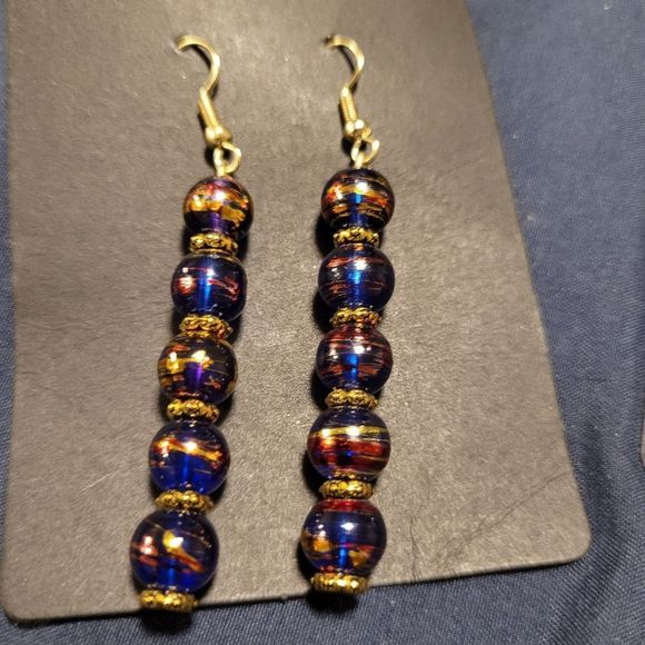 Jenn Jewelry - Glass Beaded Dangle Earrings